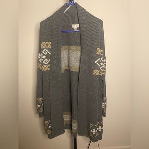 Gray Cardigan